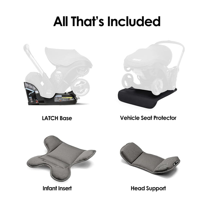 DOONA Nitro Black Car Seat & Stroller – All-in-One Travel System