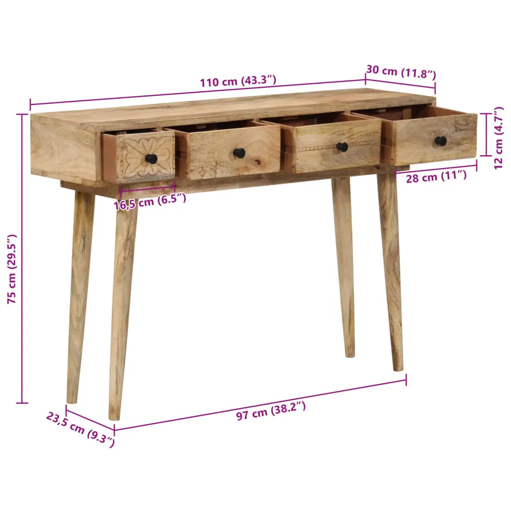Cyril Mango Wood - 110cm