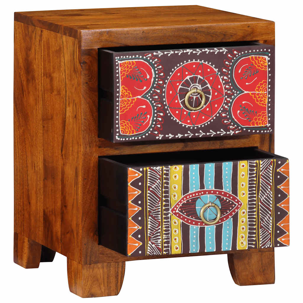 Tenvik Acacia Wood - 35cm Set of two