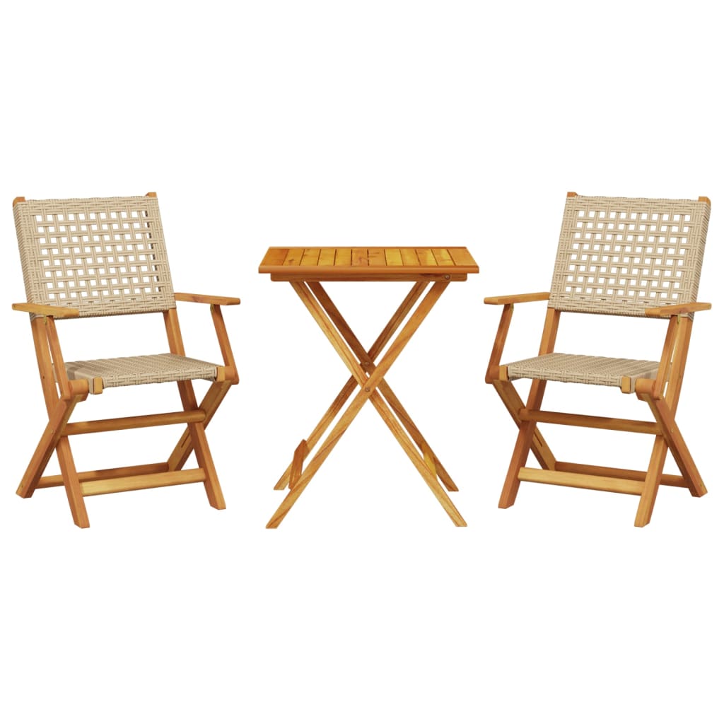 Grynn Acacia Wood - 60 cm Foldable