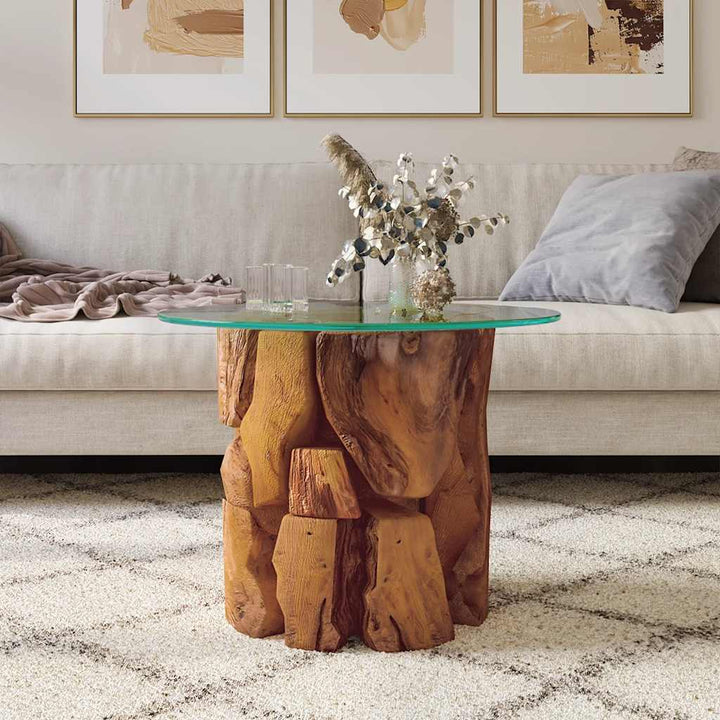 Isola Teak Wood - 60cm Handmade