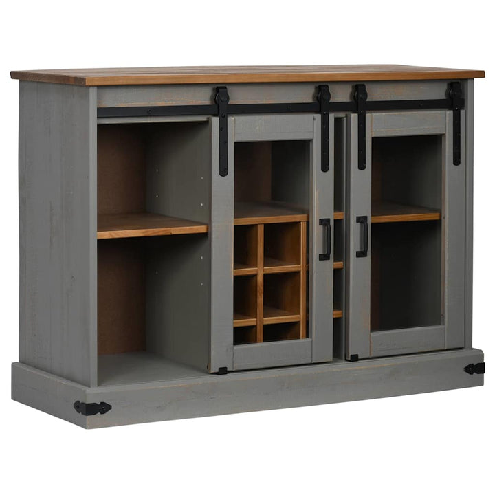 Ambrin Pinewood Sideboard