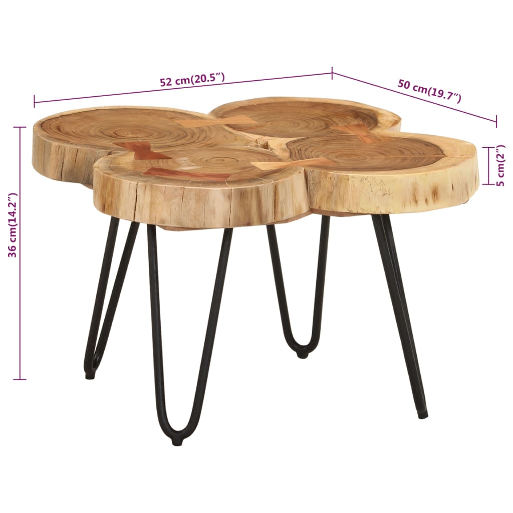 Zevi Acacia Wood - 52cm