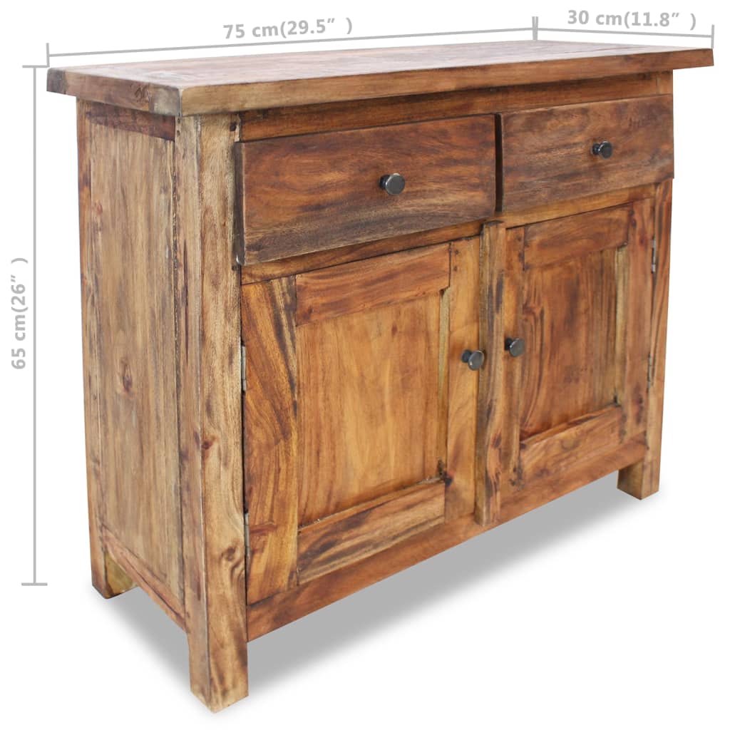 Lorava Reclaimed wood - 42cm Handmade