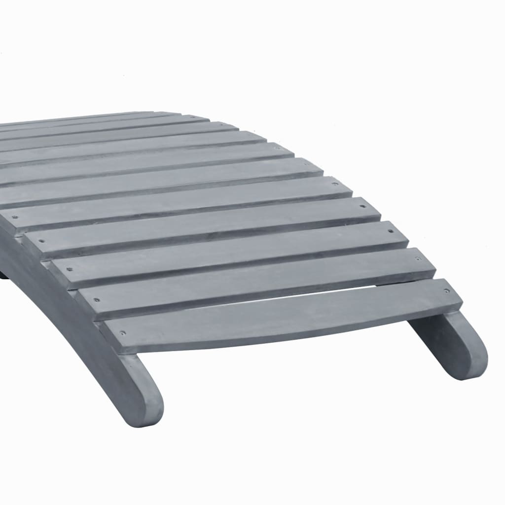Velka Grey Acacia Wood - 190cm Foldable