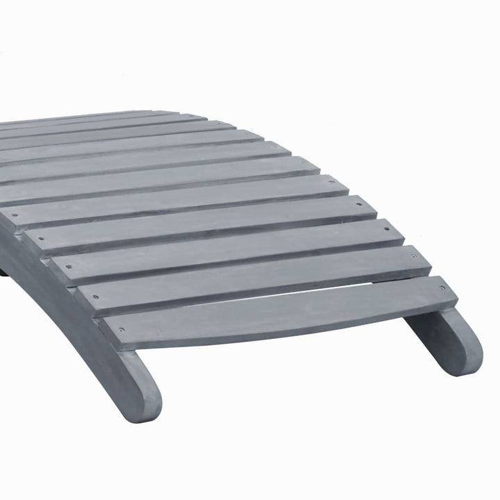 Velka Grey Acacia Wood - 190cm Foldable
