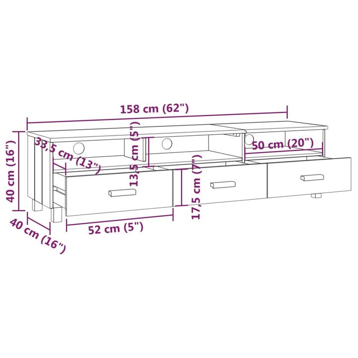 Hamar Pinewood - 158cm