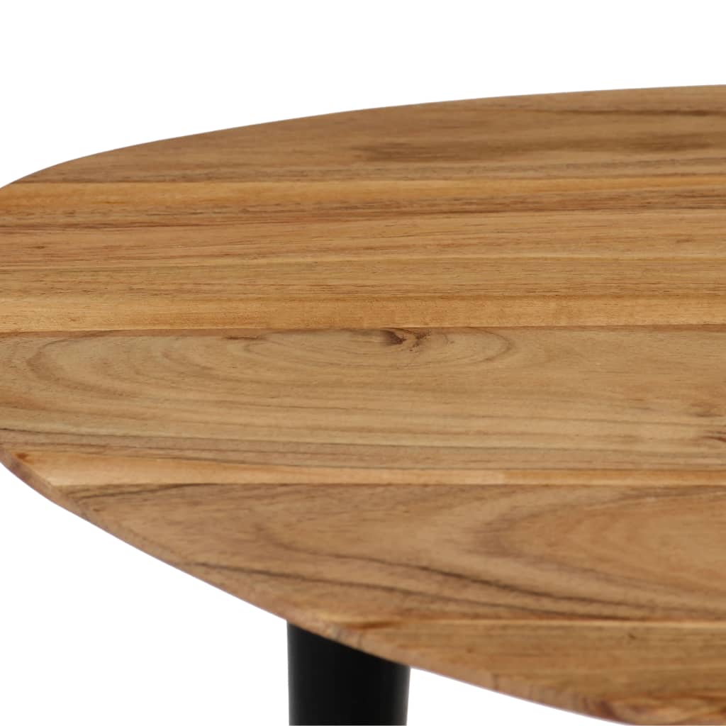 Miren Acacia Wood Nesting Tables - 70cm Handmade