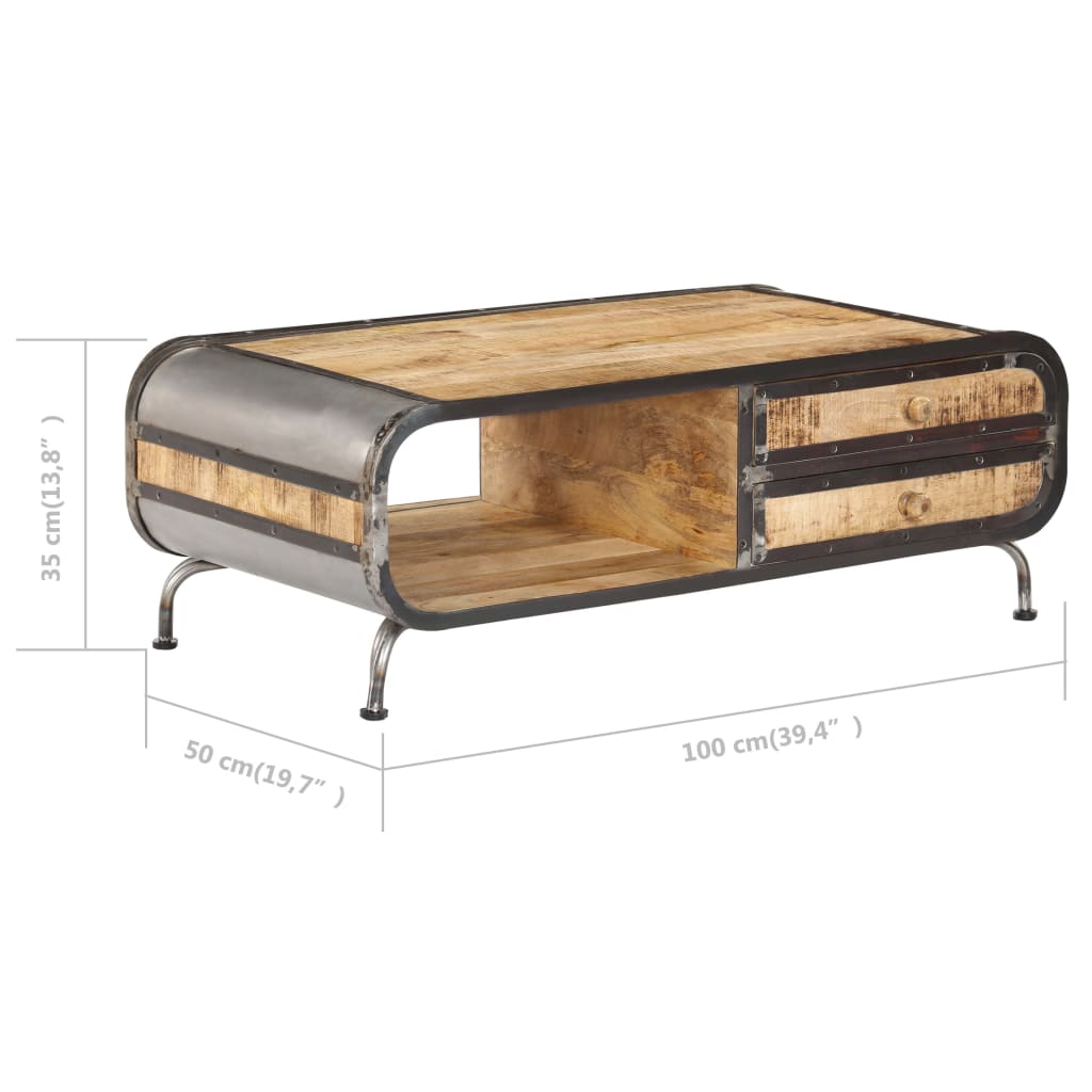 Ossa Mango Wood - 100cm Handmade