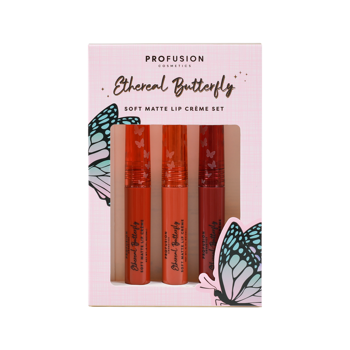 Ethereal Butterfly | Soft Matte Lip Creme Set