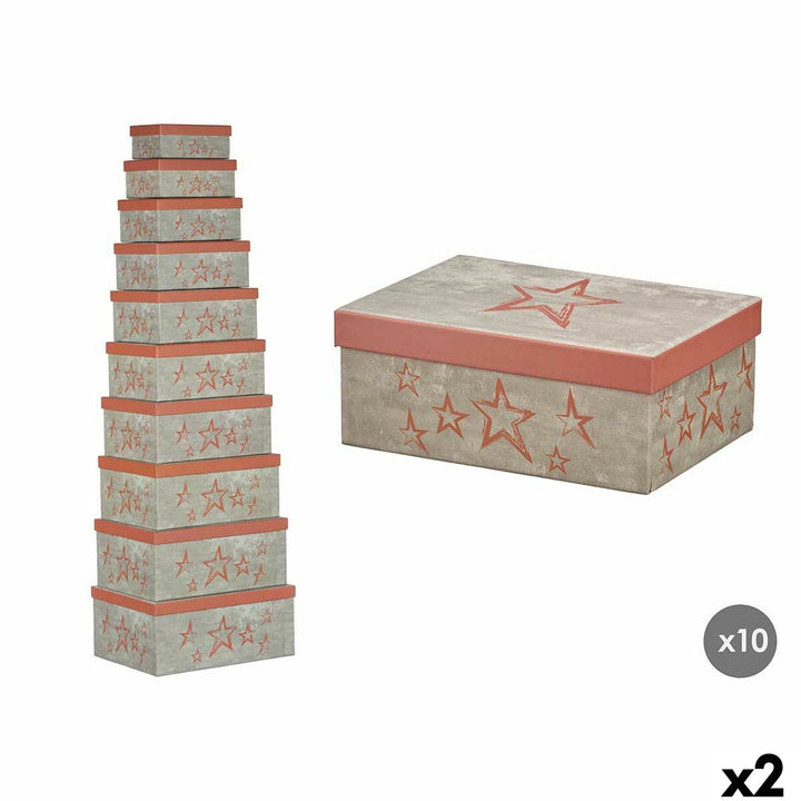 Decorative box Pincello Tile Cardboard (2 Units)