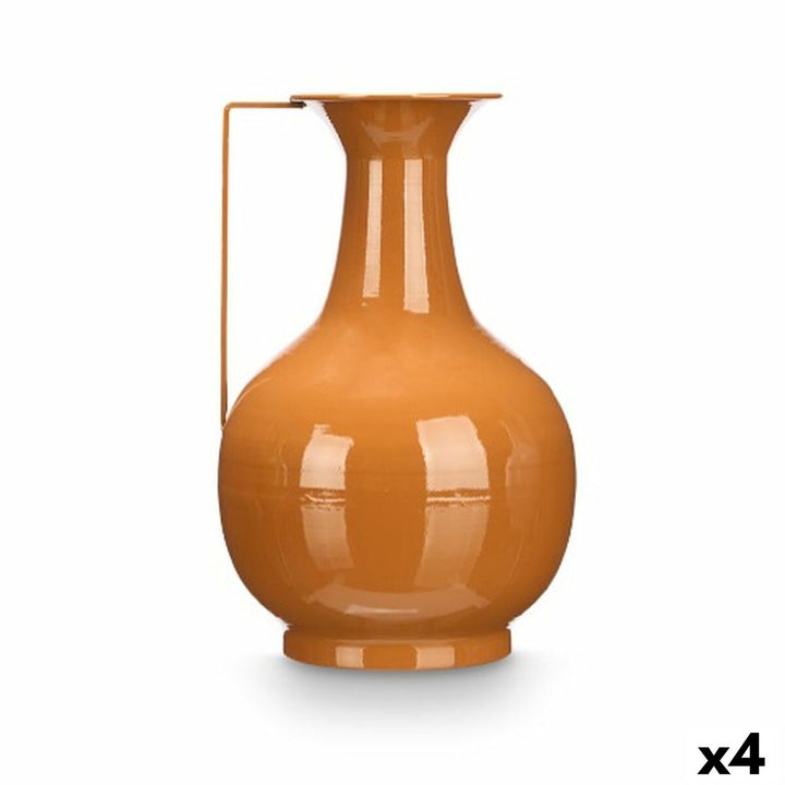 Vase Gift Decor Tile Iron Ball 24 x 38,5 x 14,8 cm (4 Units)