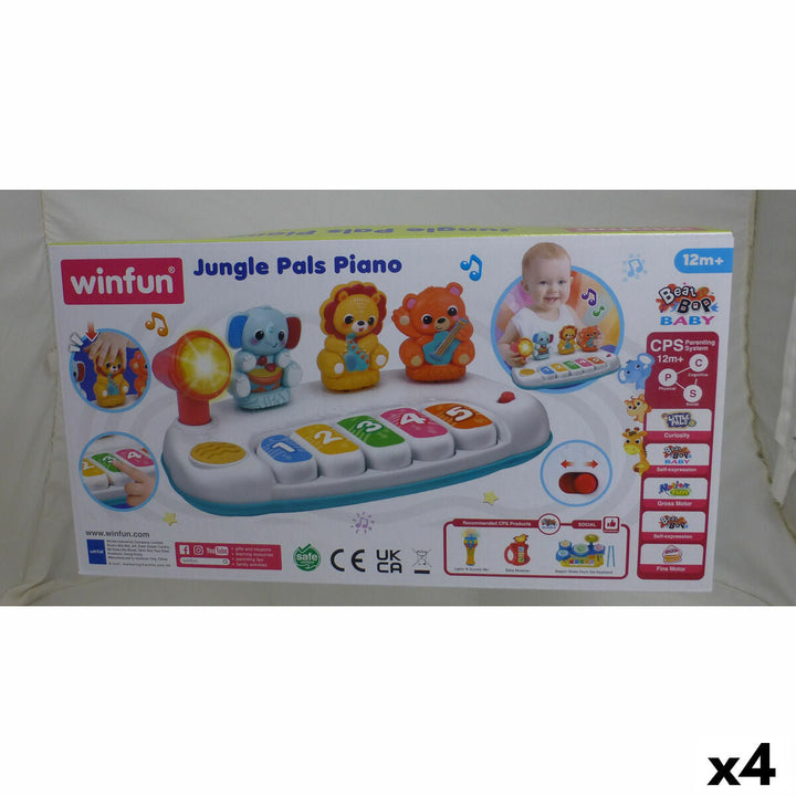 Toy piano Winfun 26 x 11 x 15 cm (4 Units)