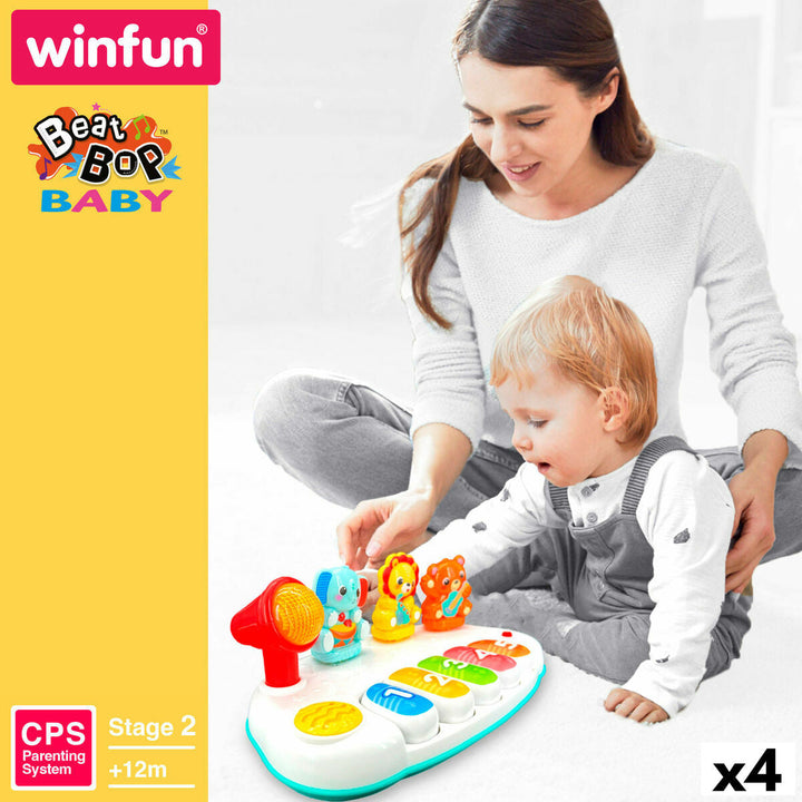 Toy piano Winfun 26 x 11 x 15 cm (4 Units)