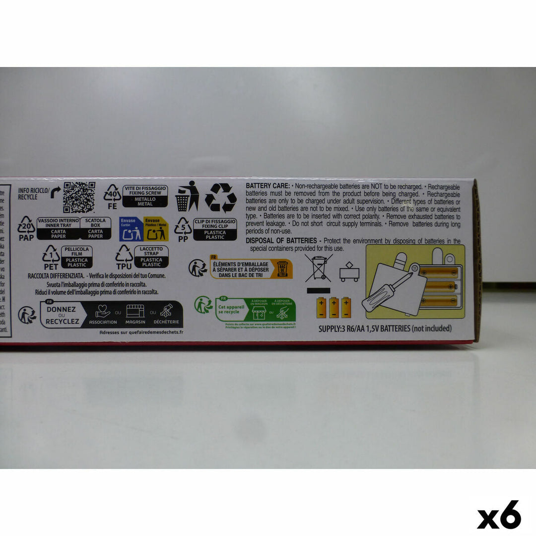 Electric Piano Bontempi 38 x 18 x 17 cm (6 Units)
