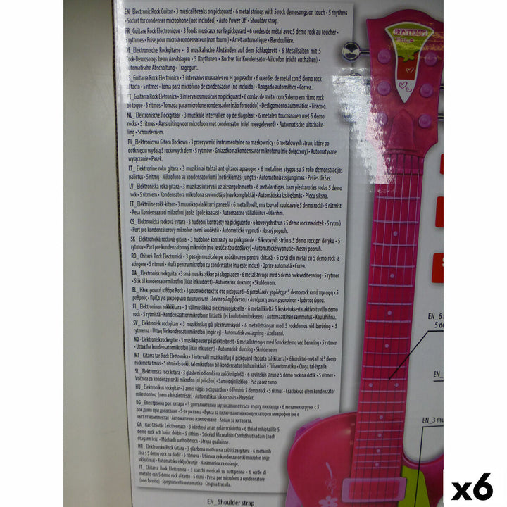 Baby Guitar Bontempi 20 x 56 x 4 cm (6 Units)