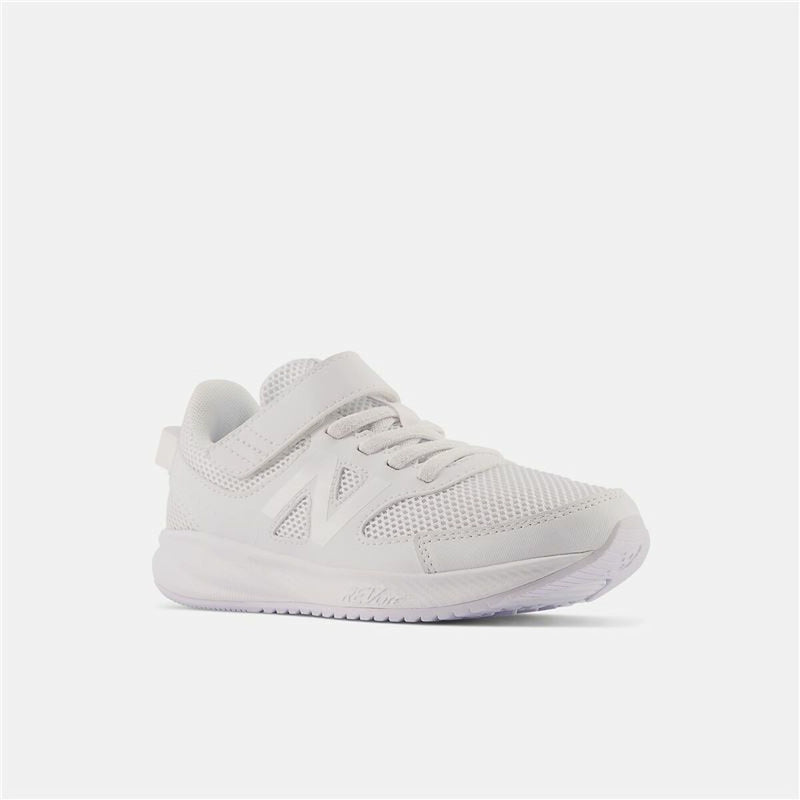 Sports Shoes for Kids New Balance 570v3 Bungee Lace White