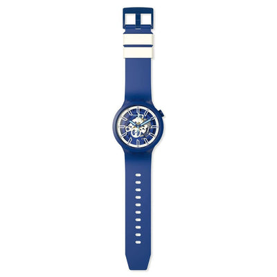 Men's Watch Swatch ISWATCH BLUE (Ø 47 mm)
