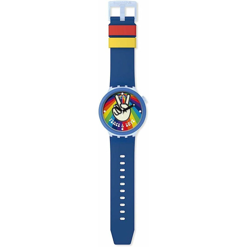 Montre Homme Swatch PEACE HAND LOVE (Ø 47 mm)