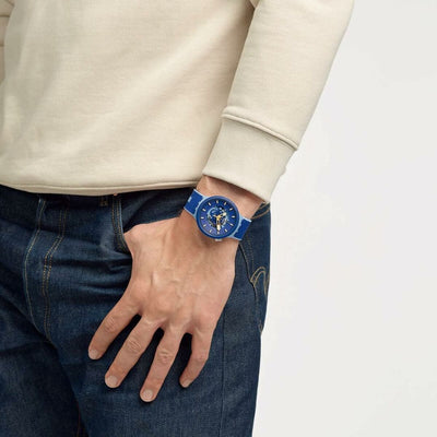 Montre Homme Swatch BOUNCING BLUE (Ø 47 mm)