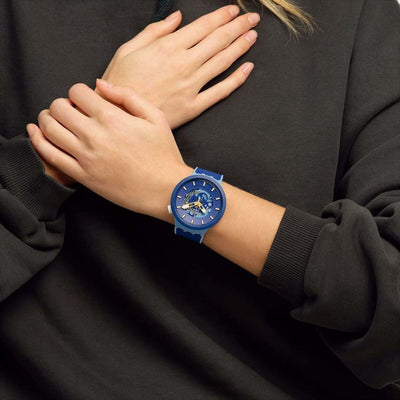 Men's Watch Swatch BOUNCING BLUE (Ø 47 mm)