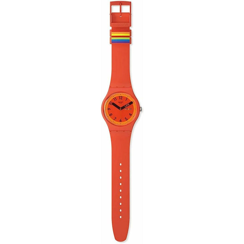 Relógio masculino Swatch PROUDLY RED (Ø 41 mm)