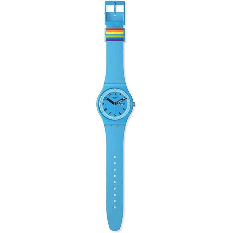 Relógio masculino Swatch PROUDLY BLUE (Ø 41 mm)