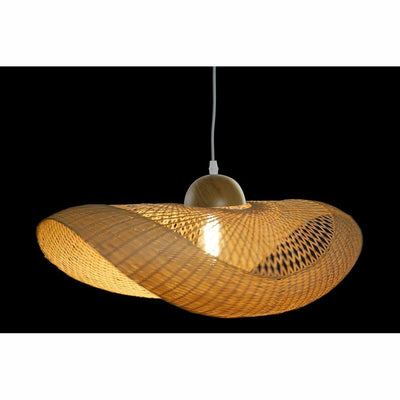 Ceiling Light DKD Home Decor Brown Bamboo 40 W Sunhat 220 V 70 x 34 x 20 cm