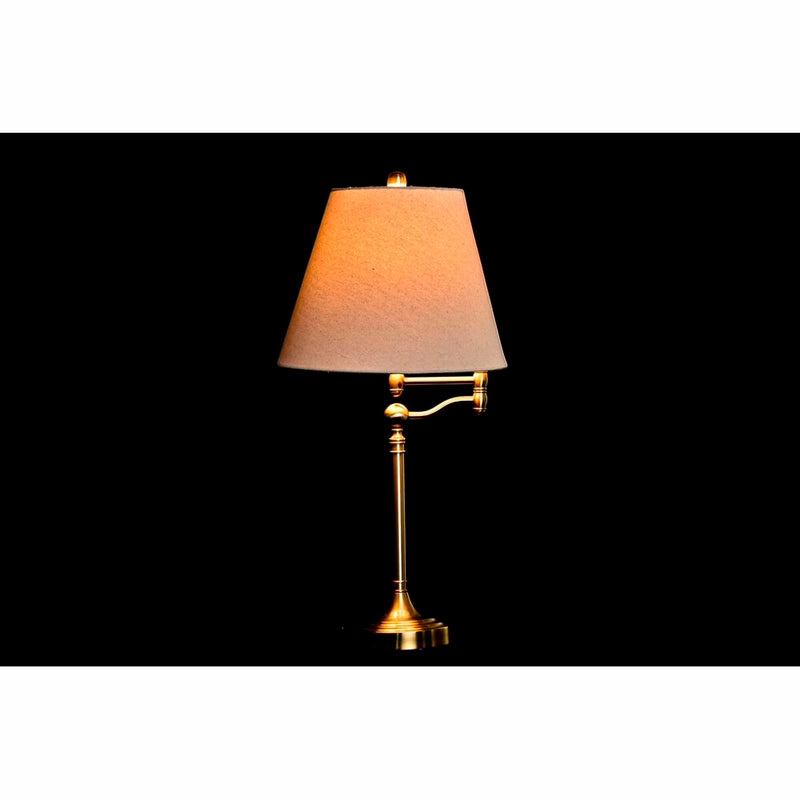 Lampe de bureau DKD Home Decor Doré 220 V 50 W (36 x 50 x 74 cm)