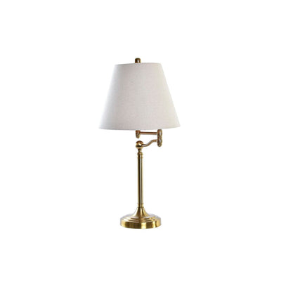 Lampe de bureau DKD Home Decor Doré 220 V 50 W (36 x 50 x 74 cm)