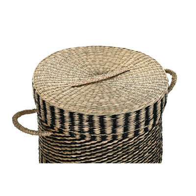 Basket set DKD Home Decor Colonial Fibre (45 x 45 x 56 cm)