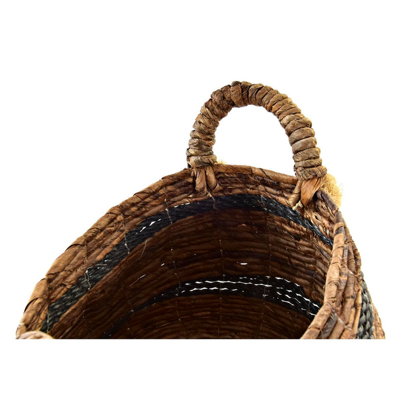 Basket set DKD Home Decor Colonial Fibre (31 x 31 x 33 cm)