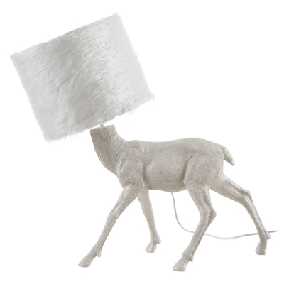Desk lamp 61 x 26 x 55 cm White Polyresin