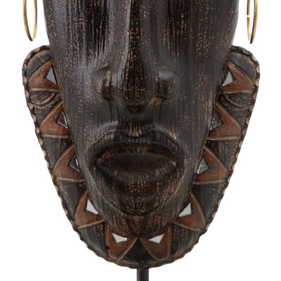 Figura Decorativa 22 x 16 x 57 cm Africana