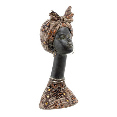 Figura Decorativa 22 x 19 x 43 cm Africana