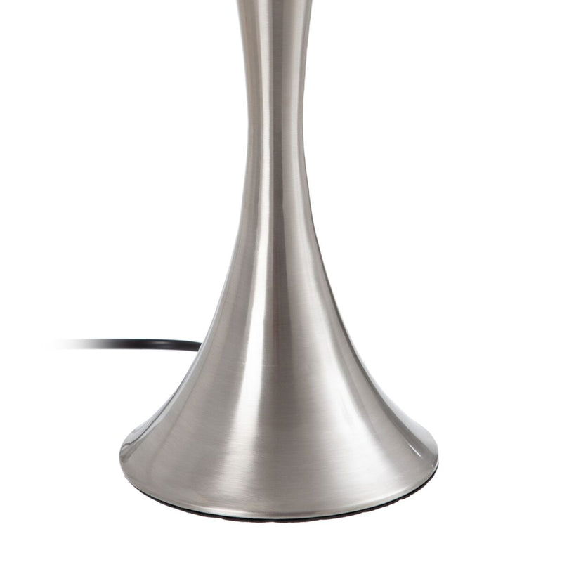Lâmpada de mesa 30 x 30 x 67 cm Metal Prata