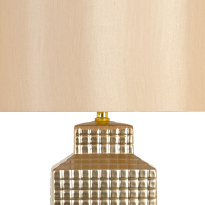 Desk lamp Ceramic Golden 36 x 36 x 46 cm
