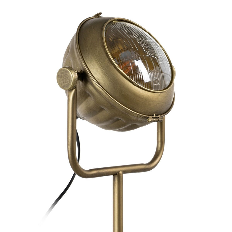 Lampe de bureau 18 x 18 x 60 cm Doré Métal