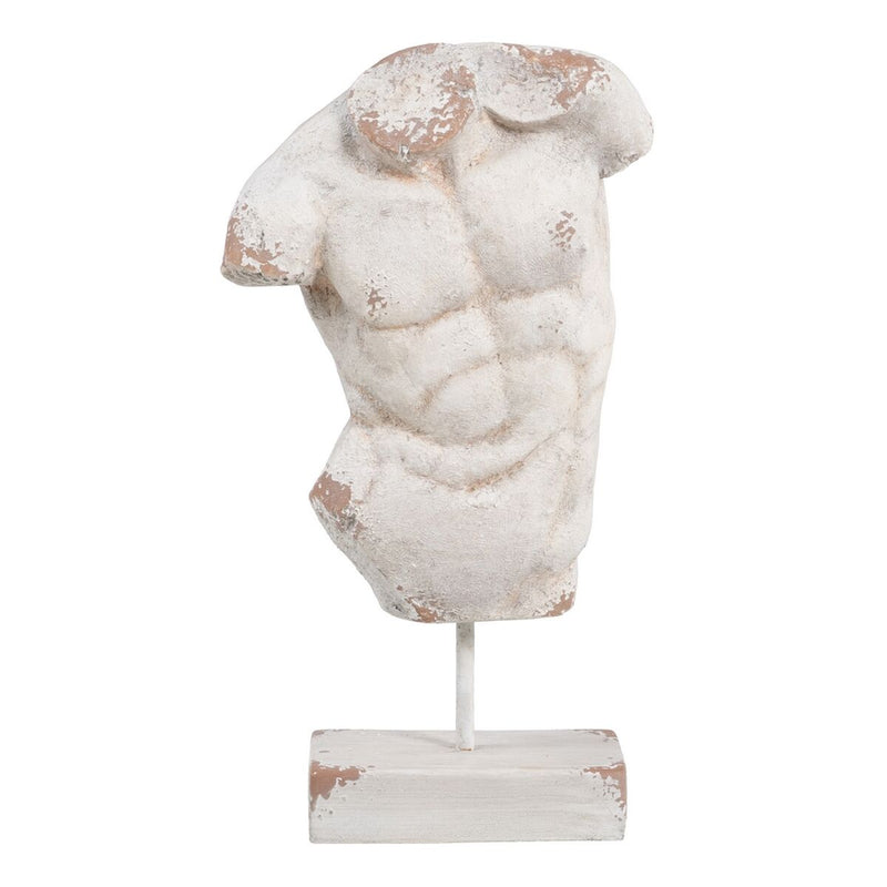 Sculpture Bust 38 x 16 x 68 cm White