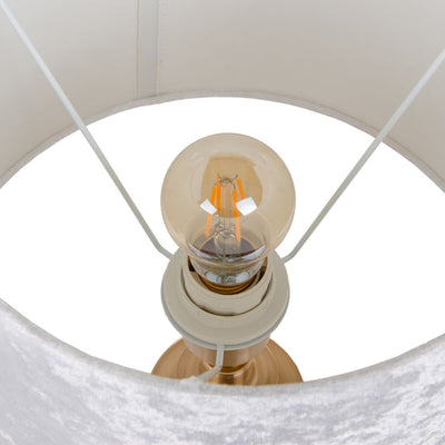 Lampe de bureau 28 x 28 x 48,5 cm Doré Métal