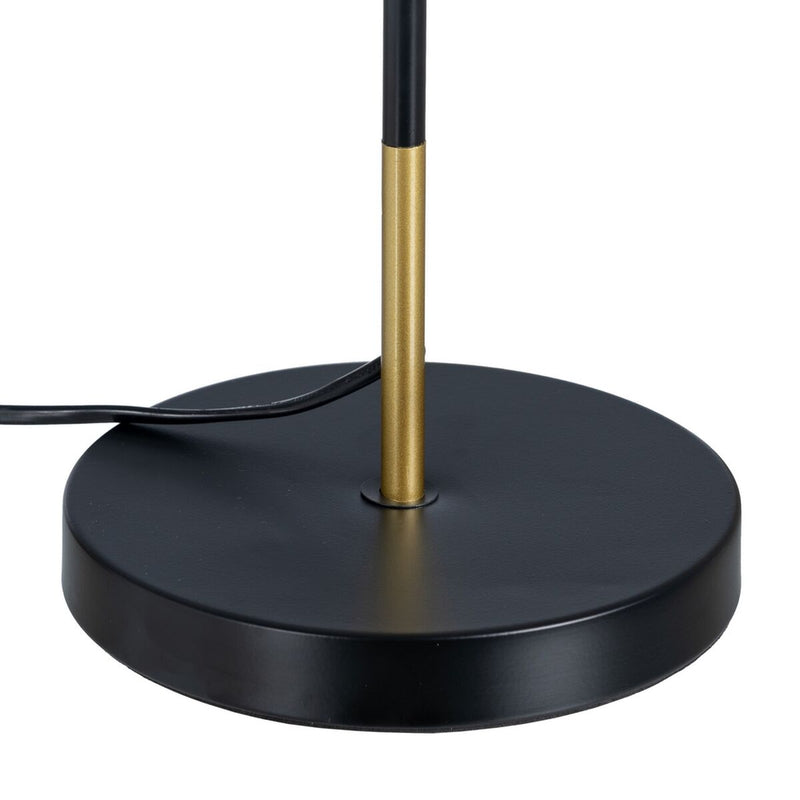 Desk lamp 31 x 31 x 52 cm Black Golden Metal Iron 40 W