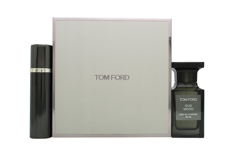 Tom Ford Private Blend Oud Wood Gift Set 50ml EDP + 10ml Rese Sprej
