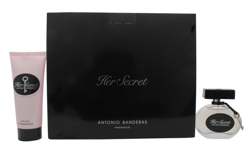 Antonio Banderas Her Secret Presentset 50ml EDT + 100ml Body Lotion