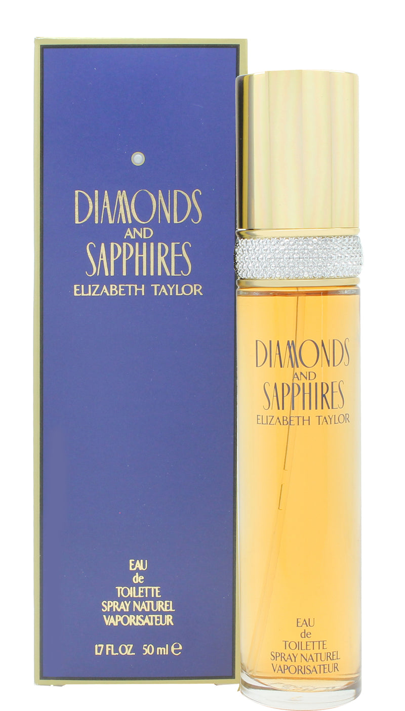 Elizabeth Taylor Diamonds & Sapphires Eau de Toilette 50ml Sprej