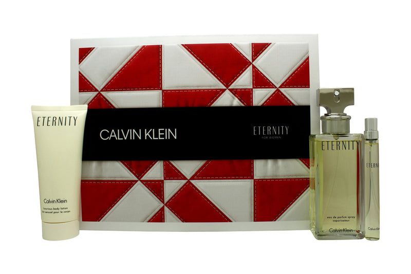 Calvin Klein Eternity Presentset 100ml EDP + 100ml Body Lotion + 10ml EDP