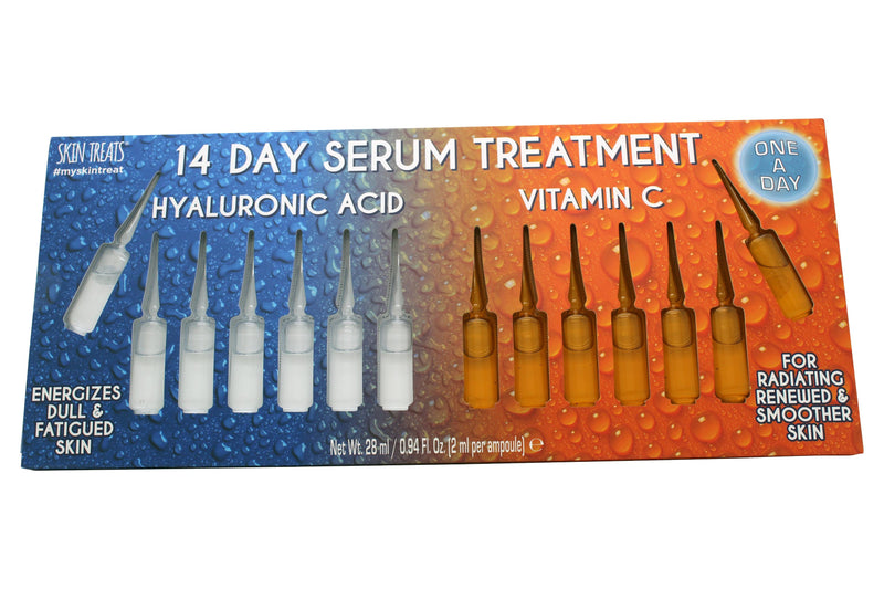 Skin Treats Hyaluronic Acid & Vitamin C Serum Ampoules Set - 14 Pieces