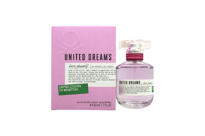 Benetton United Dreams Love Yourself Eau de Toilette 50ml Spray