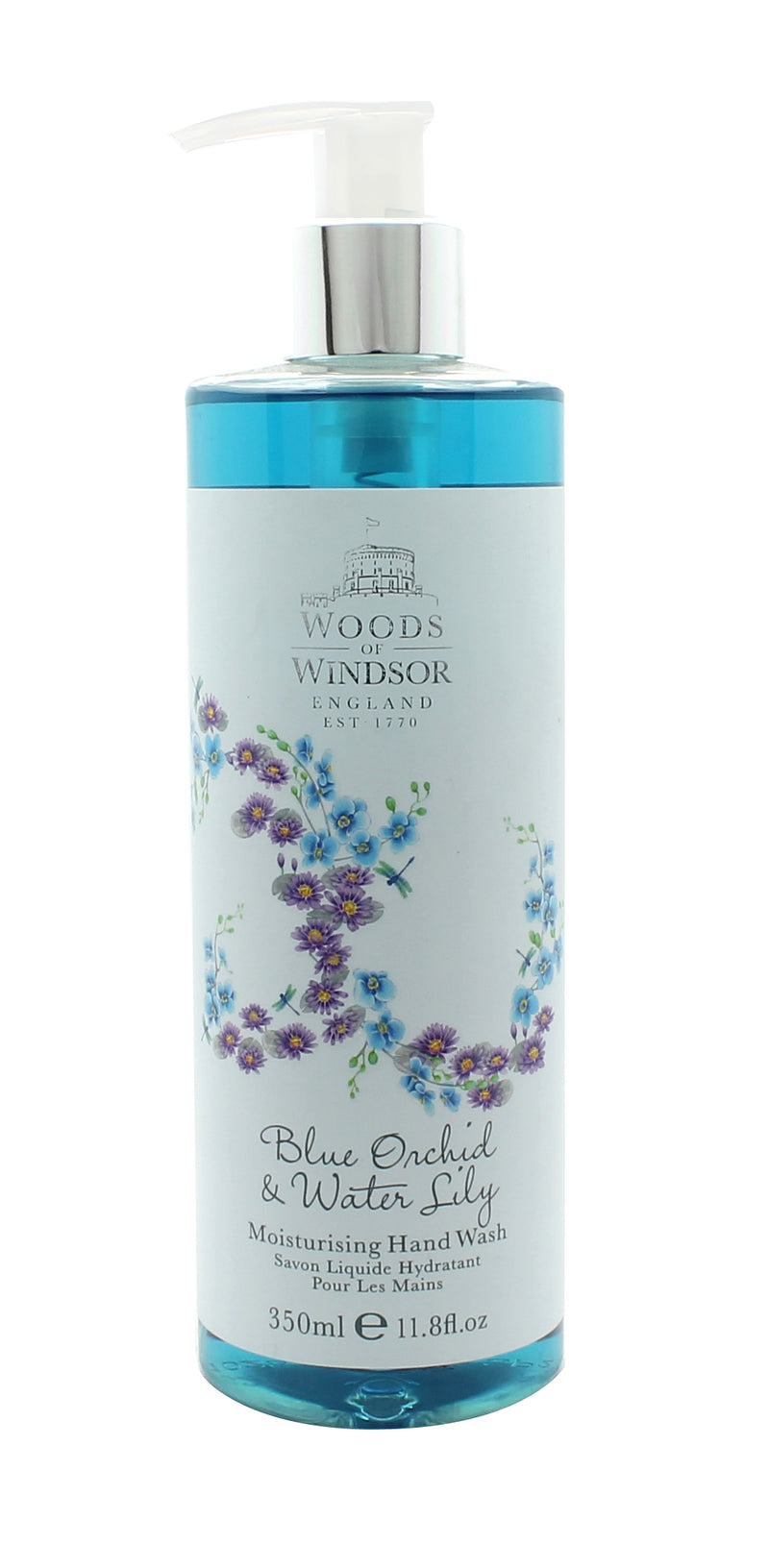 Woods of Windsor Blue Orchid & Water Lily Handtvål 350ml