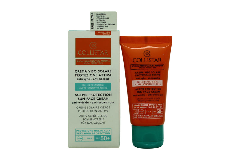 Collistar Collistar Active Protection Sun Cream SPF 50+ 50ml - For Face