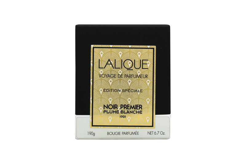 Lalique Ljus 190g - Noir Premier Plume Blanche 1901